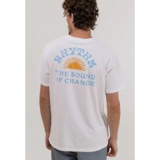 Camiseta Manga Corta Rhythm Awake Blanca
